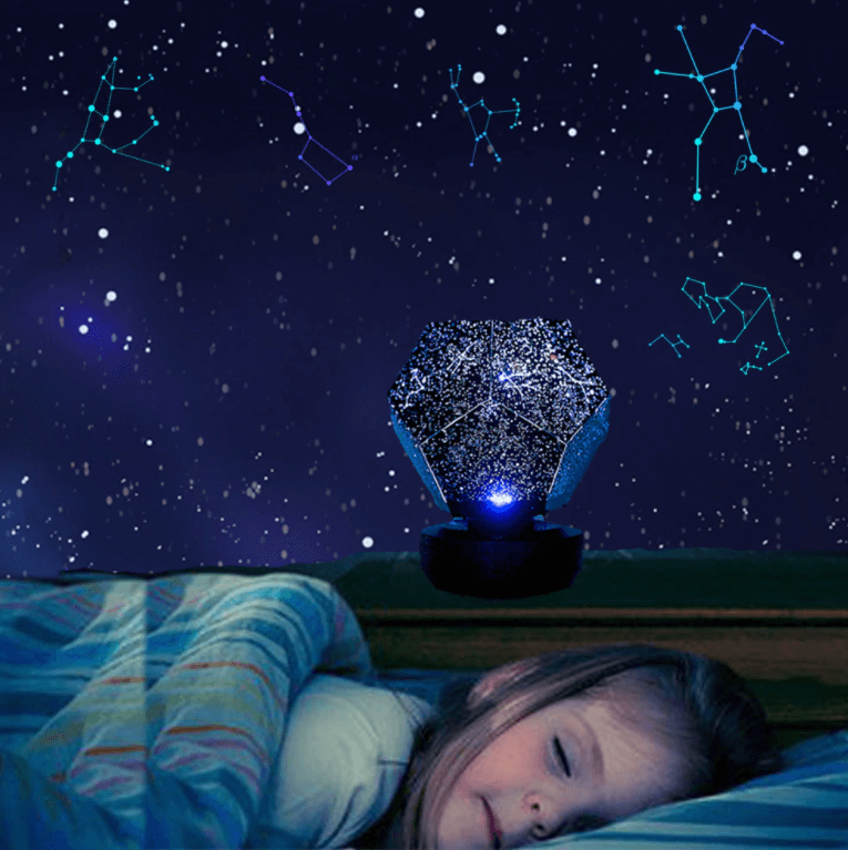 Stjerneprojektor Lampe til Astronomi – Magisk Nattehimmel til Værelset Projektørlys Tech Butik