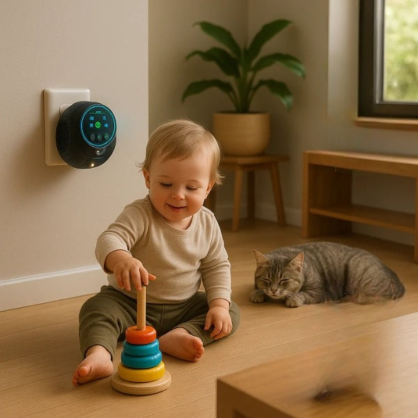 Ultralyd Rotteafskrækkende – Effektiv Skadedyrsbeskyttelse Indendørs Electronics & Gadgets Tech Butik