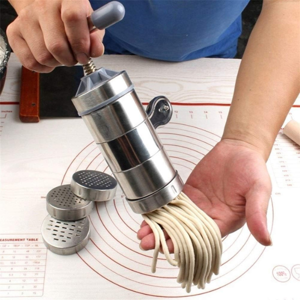 Manuel pastamaskine – Traditionelt håndsvinget værktøj til frisk, hjemmelavet pasta Houseware & Kitchen Tech Butik