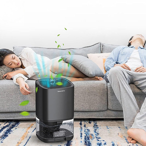 Stille 2-i-1 Luftaffugter – Effektiv Fugtighedskontrol med Støjsvag Drift Electronics & Gadgets Tech Butik