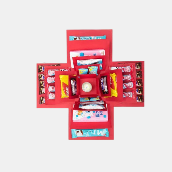 Overraskelses Eksplosions Gaveæske Sæt – Kreativ Overraskelse i Hvert Lag Gift Boxes & Tins Tech Butik