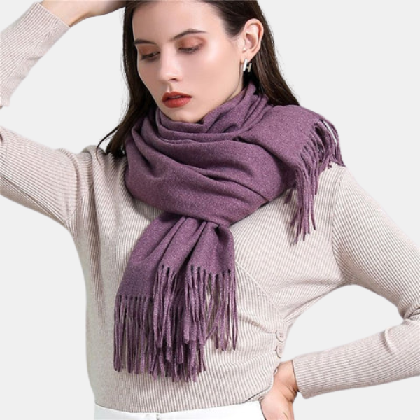 Elegant Wool Tørklæde – Stilfuldt og Behageligt Vintertilbehør Scarfs Tech Butik