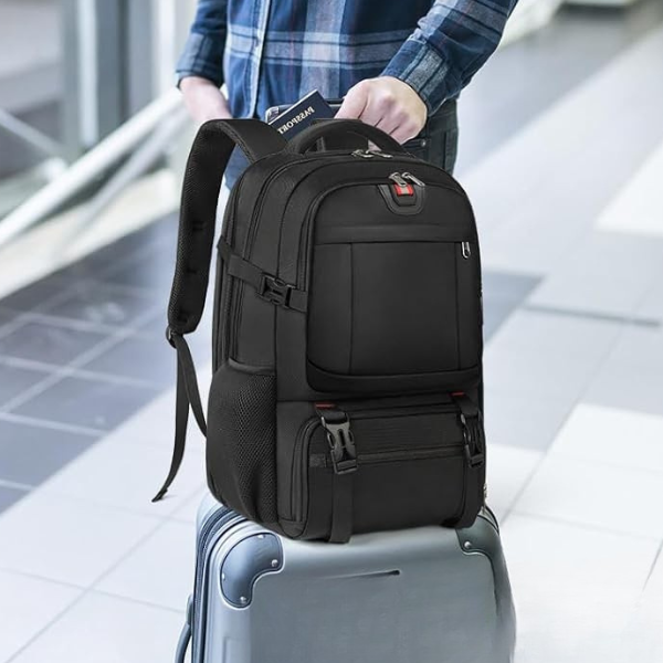 Ekstra Stor Rejserygsæk – USB-Port og Holdbart Design Bags Tech Butik