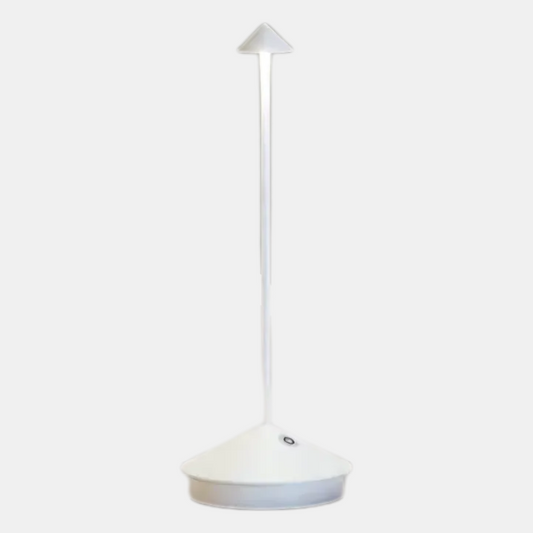 Trådløs Bordlampe med Dæmpbar LED – Moderne Design til Indendørs og Udendørs Bordlamper Tech Butik Hvid