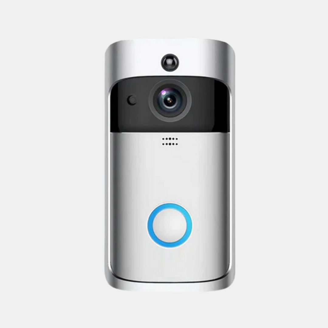 Trådløs Dørklokke – Smart Video Dørklokke med HD Kamera & Bevægelsesdetektion Smart Home Sikkerhedskameraer Tech Butik