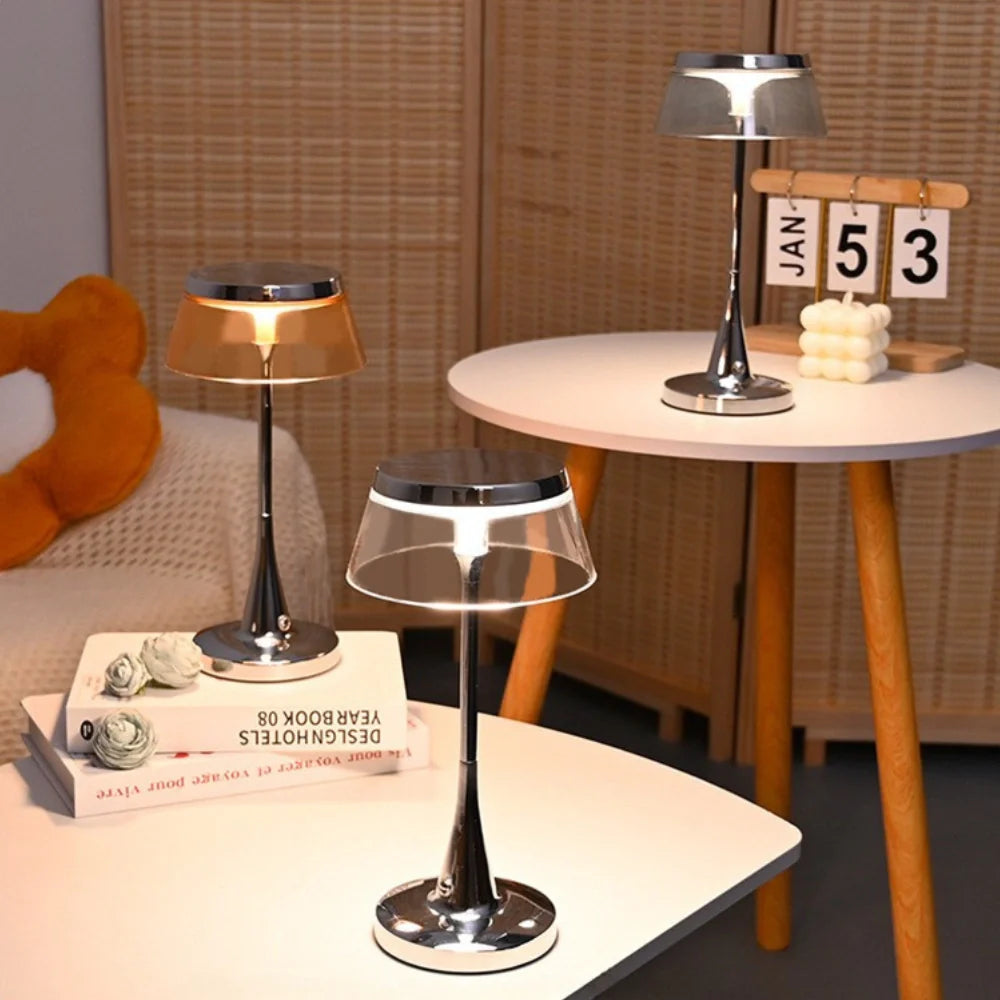 Trådløs LED Bordlampe til Nem Hjemmebelysning Bordlamper Tech Butik