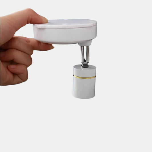 Trådløs Roterende LED-Spotlight til Dekorativ Belysning Spotbelysning Tech Butik 2 Hvid - AA-batterier Hvid