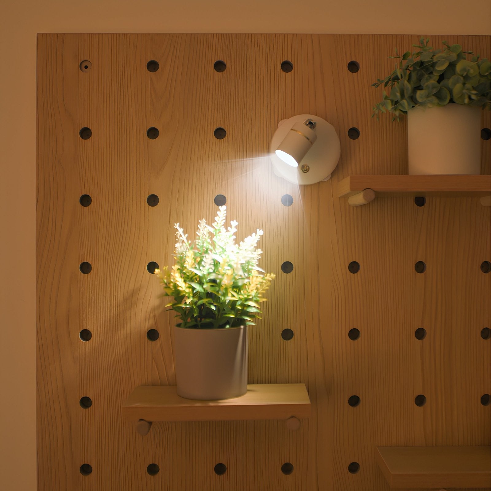 Trådløs Roterende LED-Spotlight til Dekorativ Belysning Spotbelysning Tech Butik