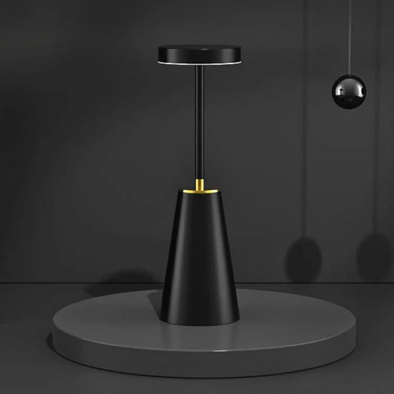 Trådløs Touch Bordlampe Bordlamper Tech Butik Sort
