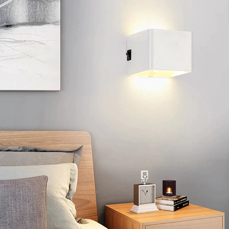 Trådløs Væglampe med Justerbar Dobbeltstråle Lamp Tech Butik