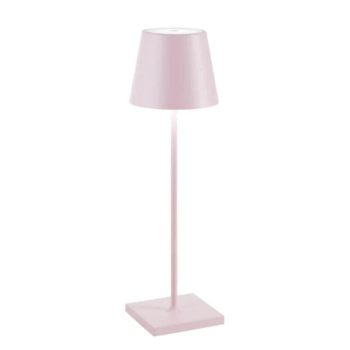 Trådløs genopladelig nordisk bordlampe til hyggelig atmosfære table lamp Tech Butik Rosa
