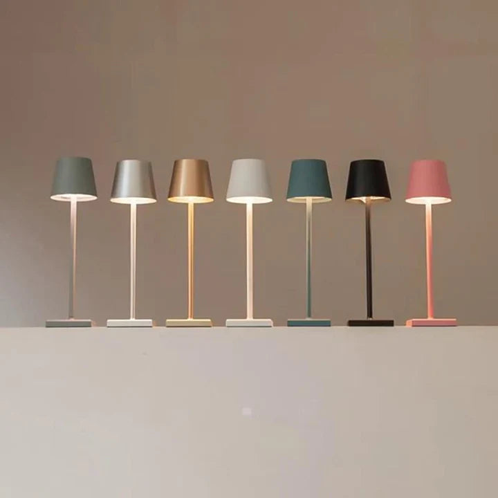 Trådløs genopladelig nordisk bordlampe til hyggelig atmosfære table lamp Tech Butik