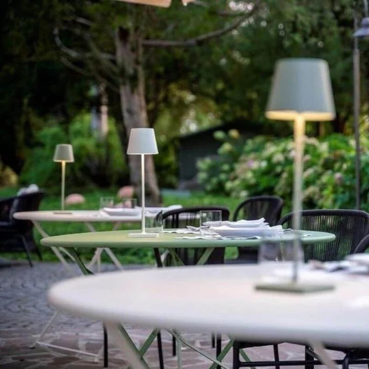 Trådløs genopladelig nordisk bordlampe til hyggelig atmosfære table lamp Tech Butik