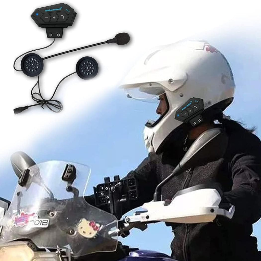 Trådløst Hjelmheadset til Motorcyklister Hovedtelefoner Tech Butik