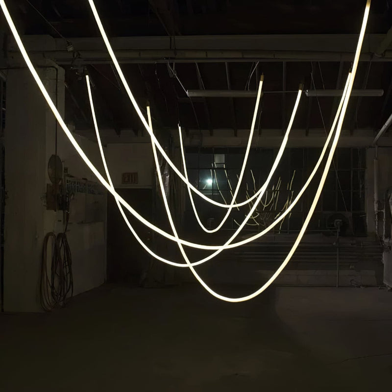 Tracer Loop Justerbar Loftlampe med Indbygget LED hængelampe Tech Butik