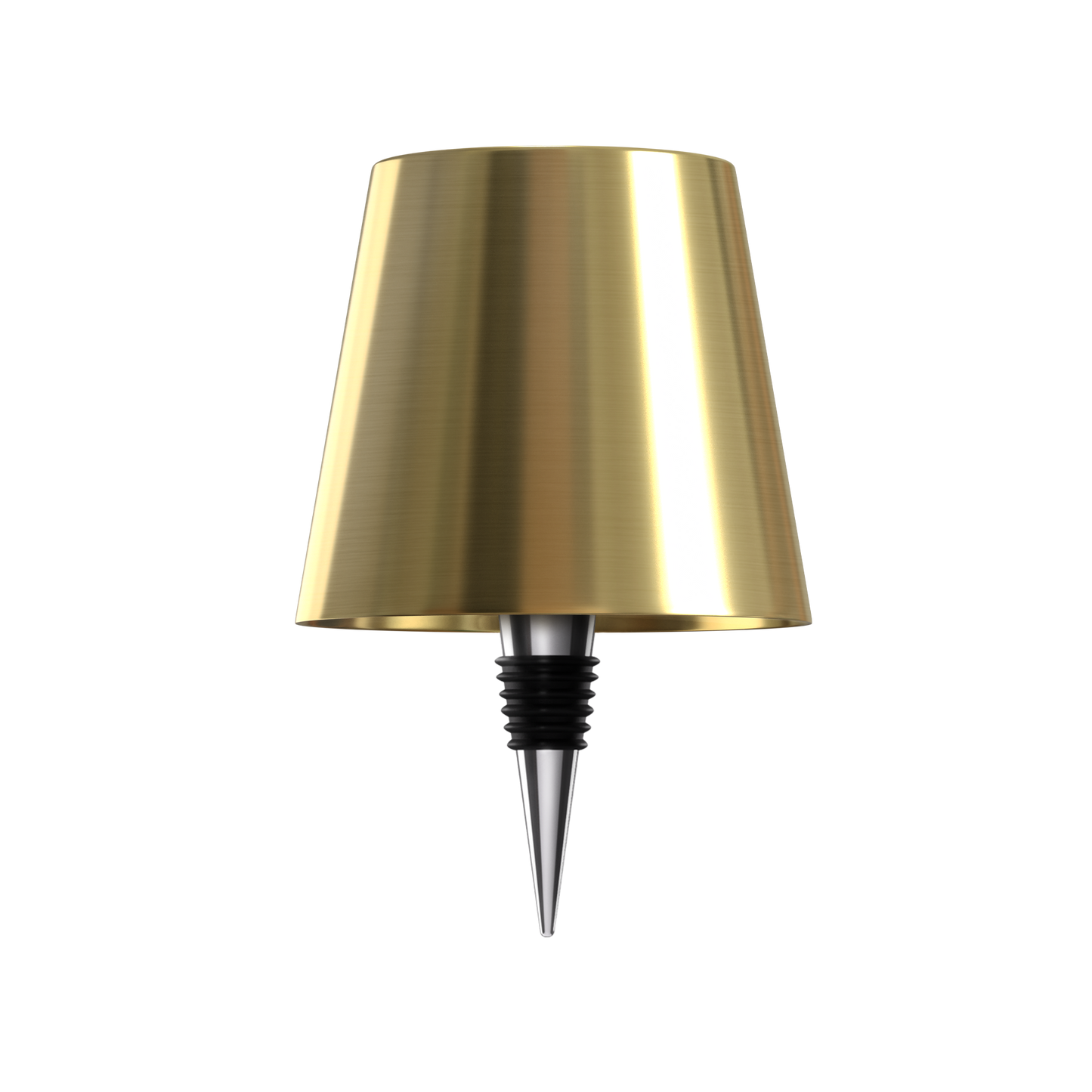 Trådløs Flaskelampe med Justerbar Lysstyrke – Elegant Lampe til Indendørs Brug Belysning Tech Butik GULD