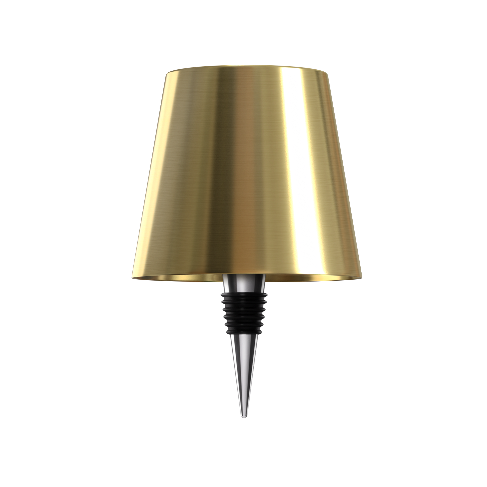 Trådløs Flaskelampe med Justerbar Lysstyrke – Elegant Lampe til Indendørs Brug Belysning Tech Butik GULD
