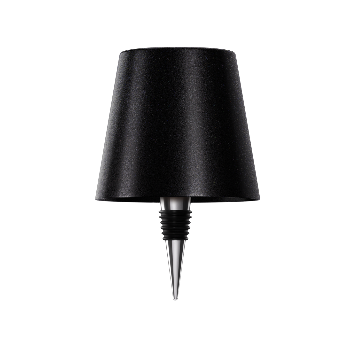 Trådløs Flaskelampe med Justerbar Lysstyrke – Elegant Lampe til Indendørs Brug Belysning Tech Butik SORT