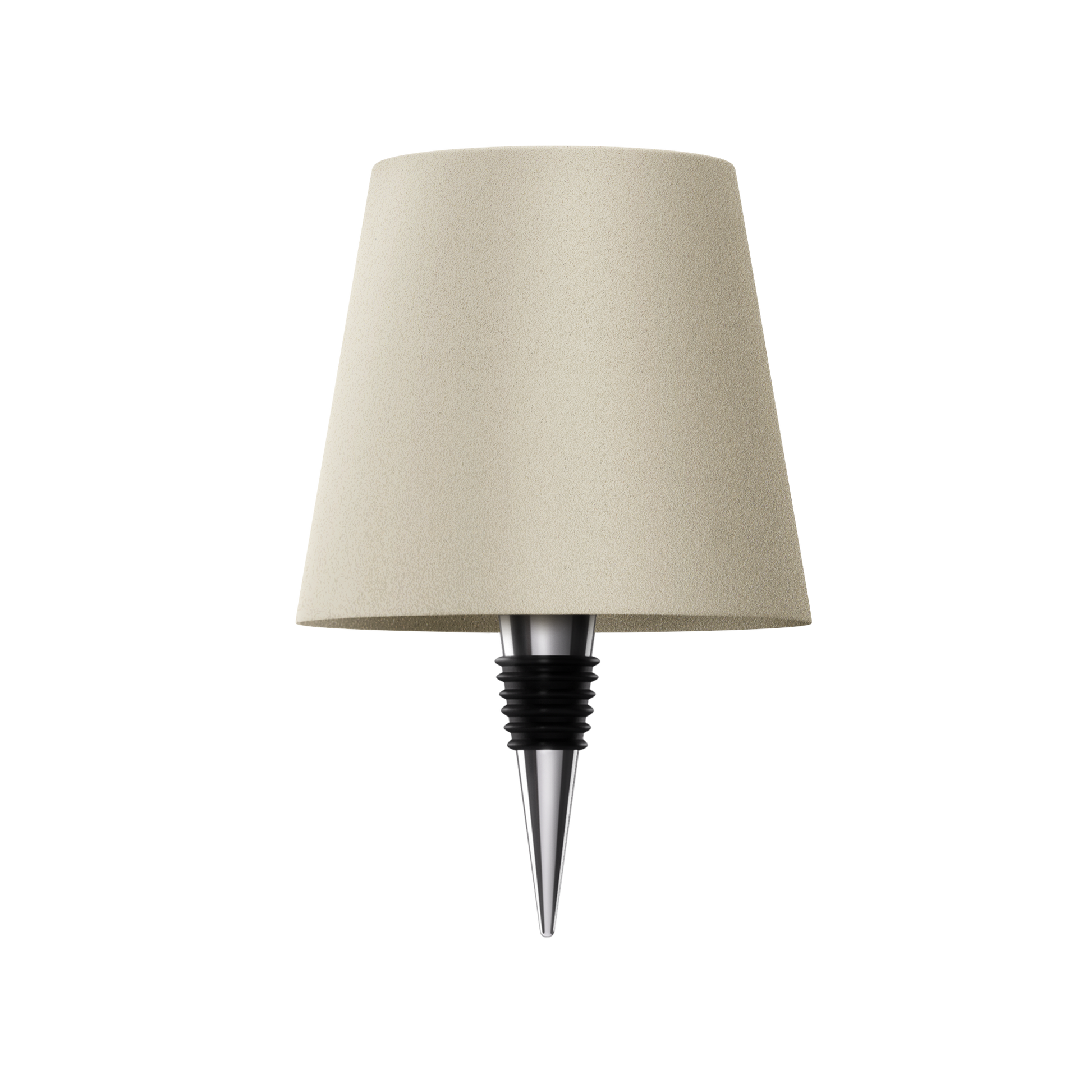 Trådløs Flaskelampe med Justerbar Lysstyrke – Elegant Lampe til Indendørs Brug Belysning Tech Butik BEIGE