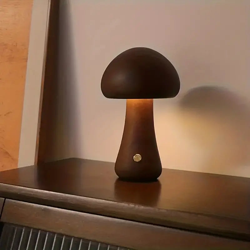 Unik Trådløs Svampebordlampe – Elegant, Fleksibel Belysning Overalt Belysning Tech Butik