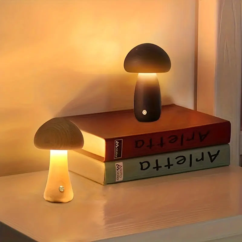 Unik Trådløs Svampebordlampe – Elegant, Fleksibel Belysning Overalt Belysning Tech Butik