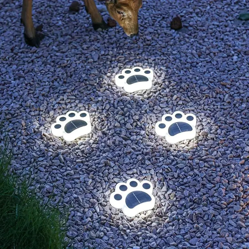 Trådløse Solar Paws Skab den Perfekte Stemning i Din Have Udendørs belysning Tech Butik