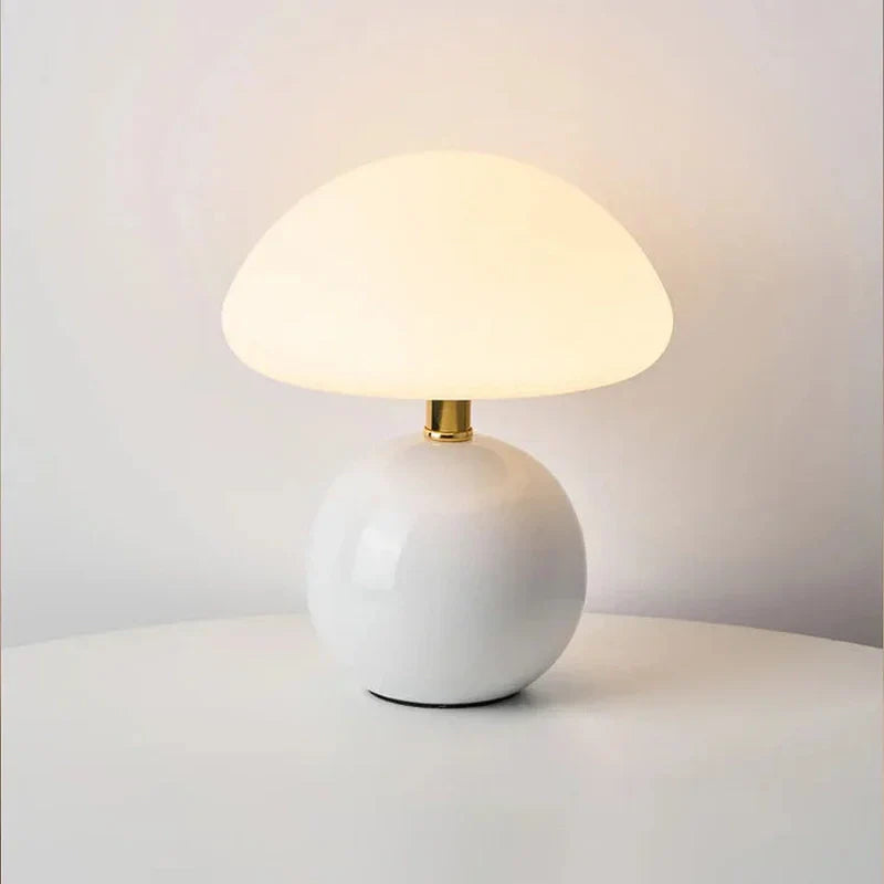 Unik og elegant svampelampe Lamp Tech Butik Hvid