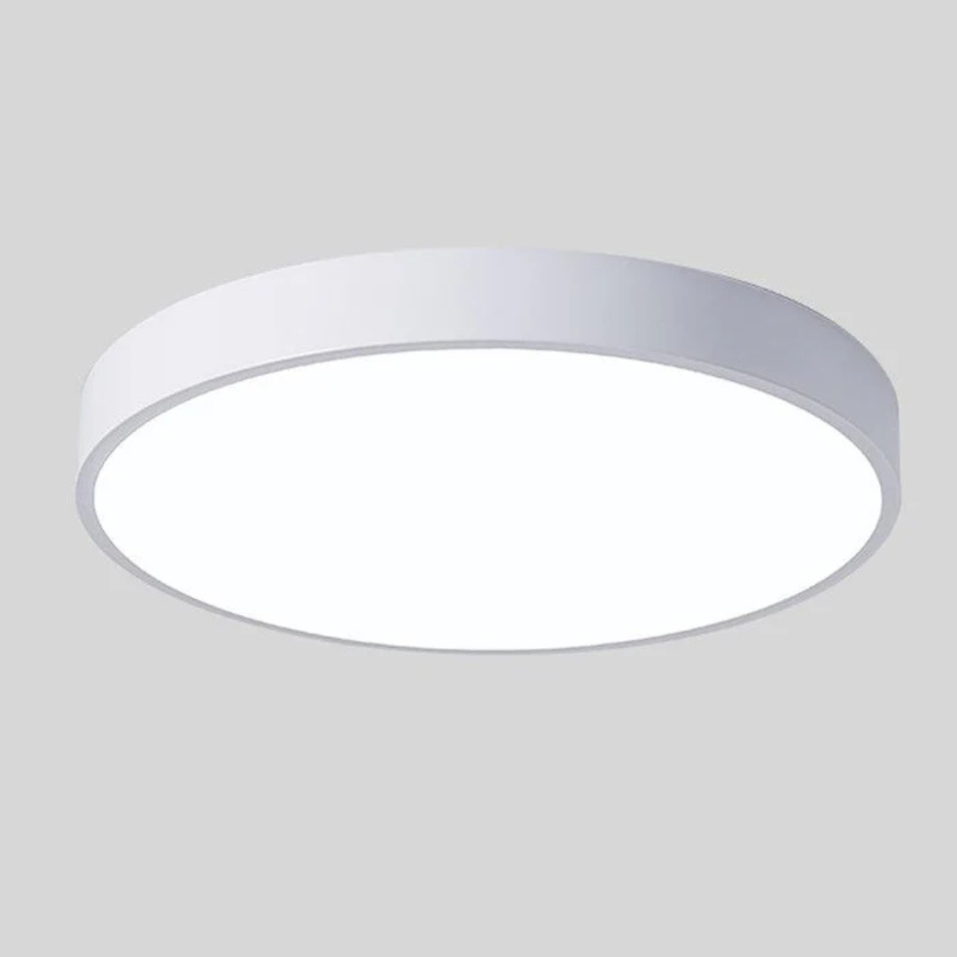 Unik stil træ LED-loftslampe Loftlamper Tech Butik Hvid Dia 23cm Standard