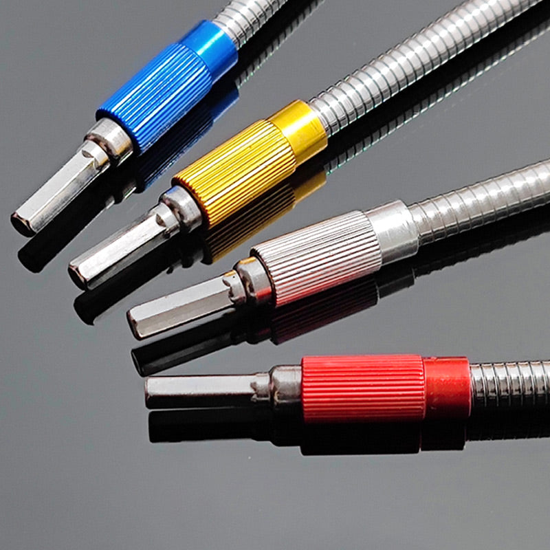 Universal Bore- & Skruetrækkerbit Forlænger og Holder Håndværktøj Tech Butik Rød