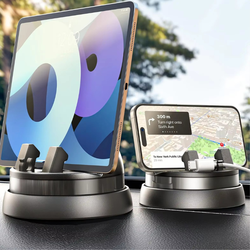 Universel Mobilholder til Bil med 360° Justering Mobilt tilbehør Tech Butik