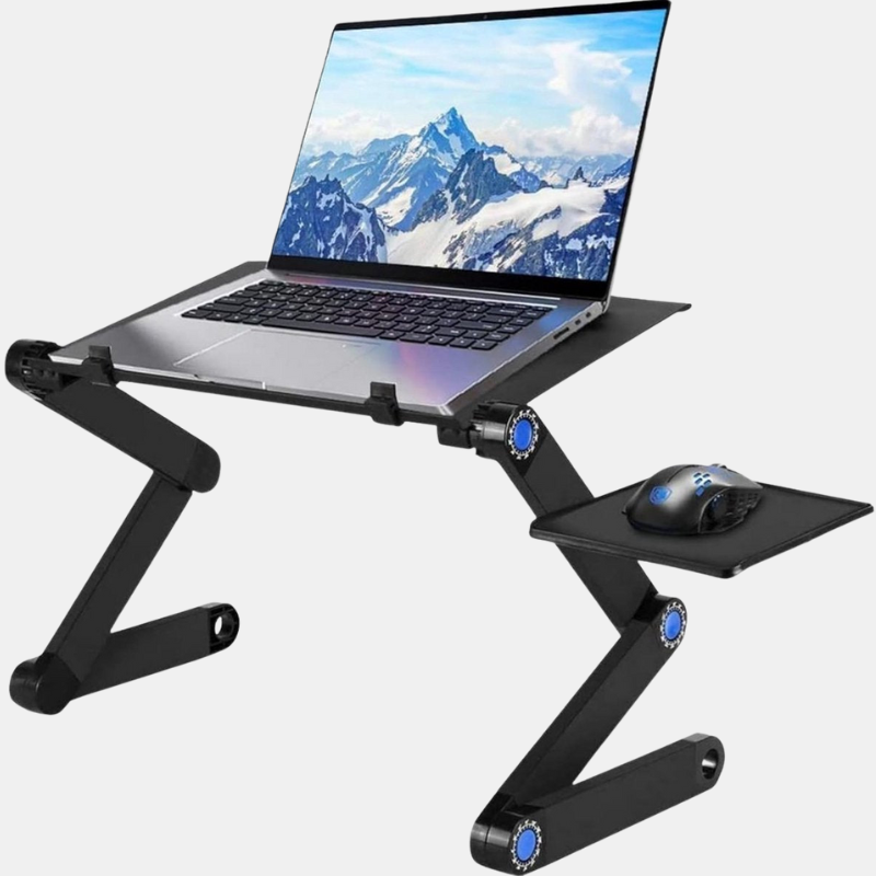 Justerbar Laptopbord til Sengen - Ergonomisk, Bærbar & Multifunktionel Laptopbord Tech Butik