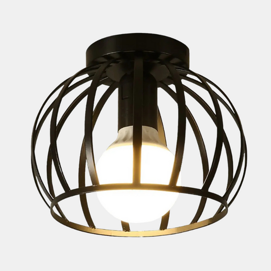 Elegant Sort Loftlampe til Stue og Moderne Indretning - LED Klar Belysning loftslampe Tech Butik