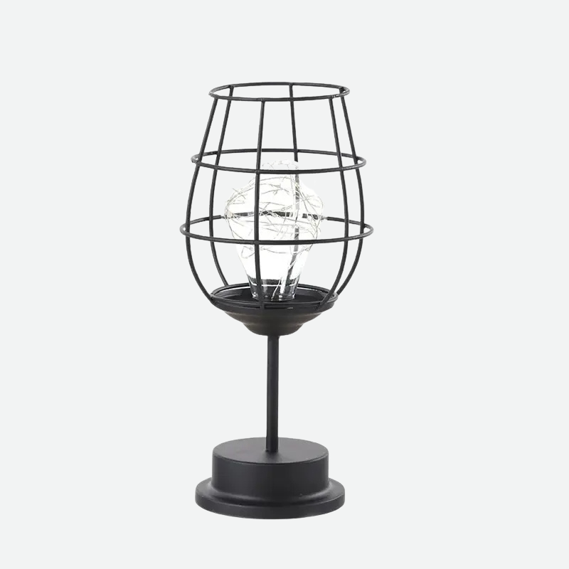 Moderne Bordlampe til Stue eller Kontor Lamp Tech Butik Vinglas