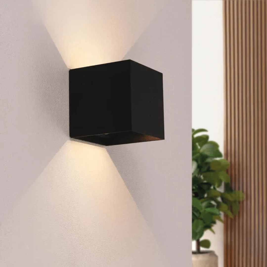 Væglampe med bevægelsessensor elegant minimalistisk LED-lys til hjemmet Væglamper Tech Butik Sort
