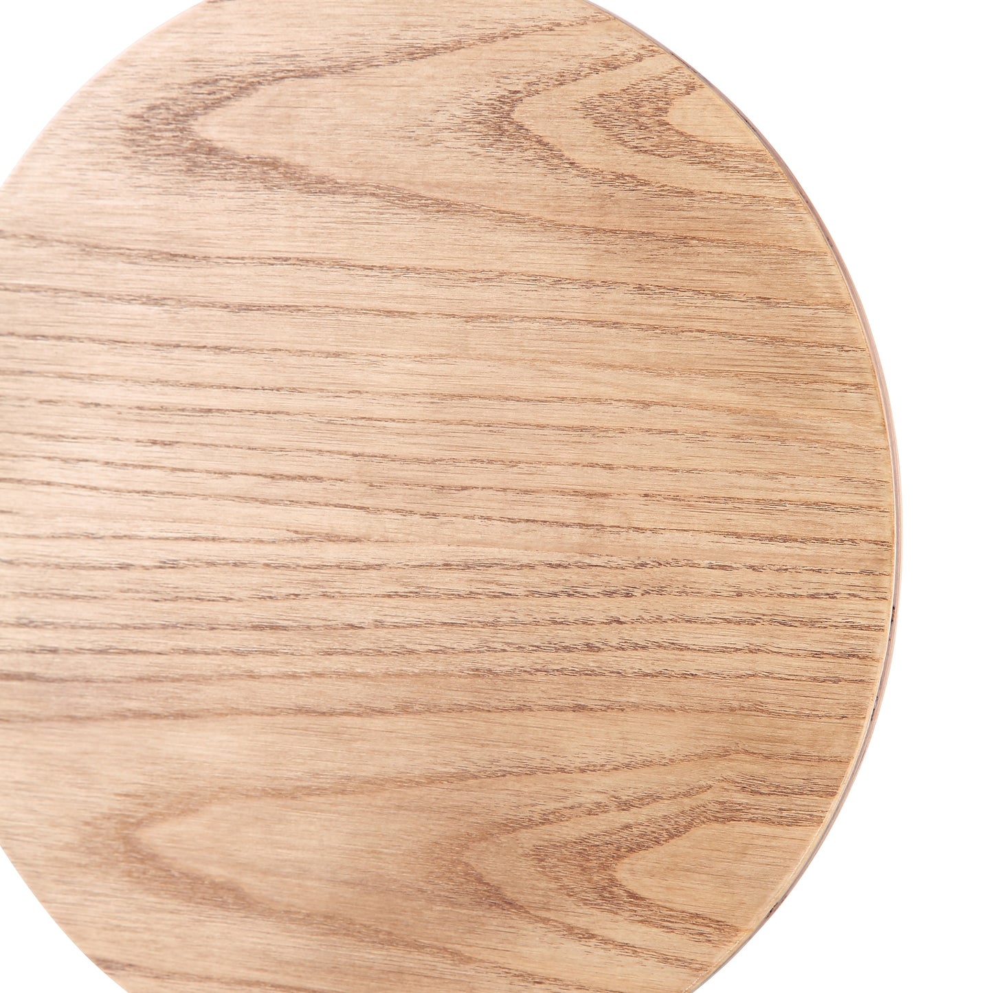 Træ Væglampe med Rundt Design – Varm, Naturlig Elegance Væglamper Tech Butik