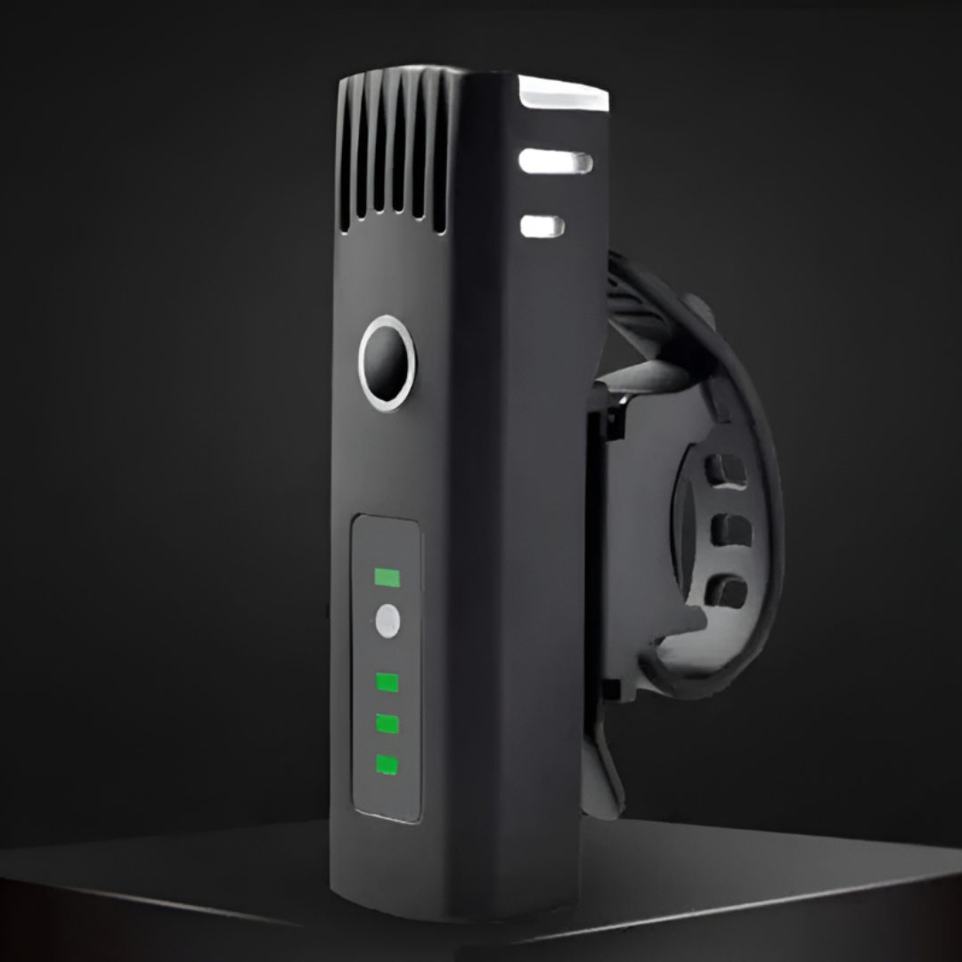 Vandtæt Forlygte – 250 Lumen Genopladelig Cykellygte Hovedlamper Tech Butik