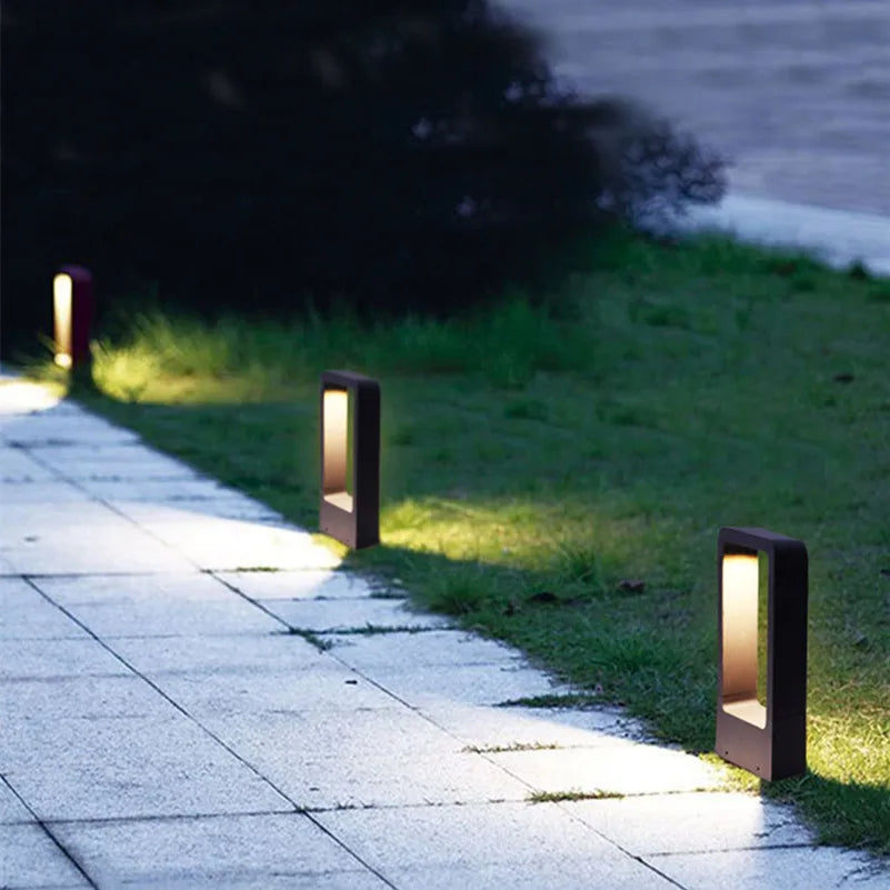 Vandtæt havespotlight med moderne design Gulvlampe Tech Butik