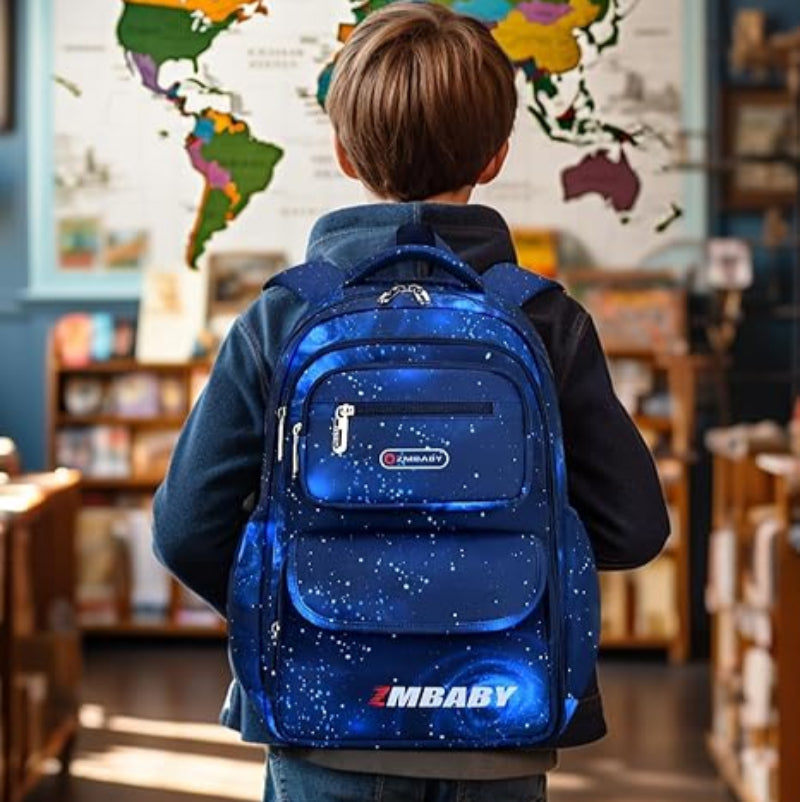 Vandtæt og Let Rygsæk til Drenge i Indskolingen Skole taske Tech Butik