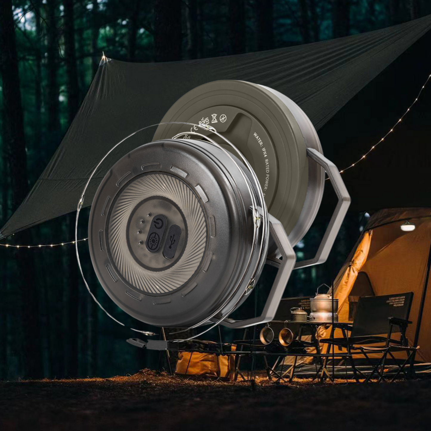 Lyskæde – Skab Stemning Overalt Lyskæde Tech Butik Sort Udgave