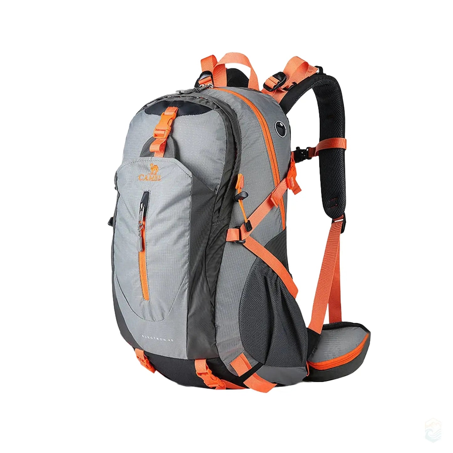 AdventureMax 36L Vandtæt Udendørs Rygsæk – Holdbar, Kompakt & Alsidig Vandretursrygsække Tech Butik Grå