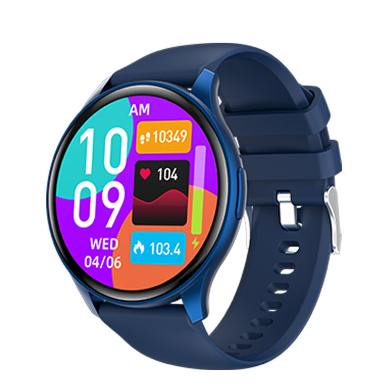 Vandtæt Smartwatch med Sundhedssporing Blodsukker Blodtryk og Søvnovervågning Smartwatches Tech Butik BC Z1 blå