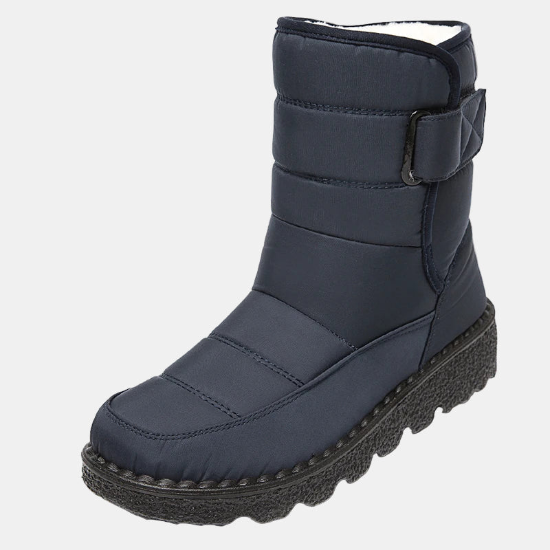 Vandtætte Sne Støvler med Anti-Slip Såler – Vinterstøvler til Mænd og Kvinder Sneakersneakers Tech Butik Blå 36