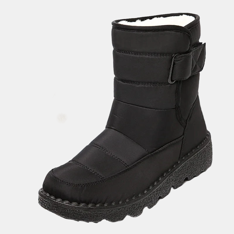 Vandtætte Sne Støvler med Anti-Slip Såler – Vinterstøvler til Mænd og Kvinder Sneakersneakers Tech Butik Sort 36