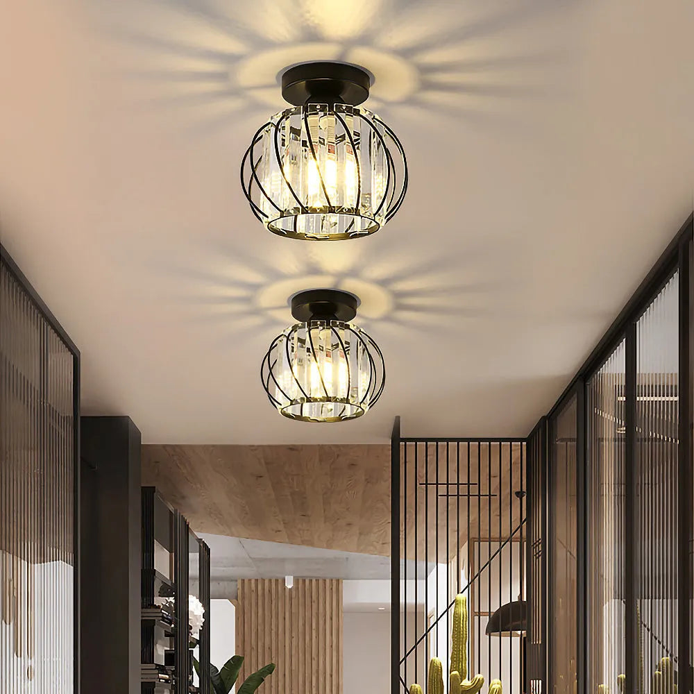 Vintage-inspireret Elegant Loftlampe til Gang og Entré Loftlamper Tech Butik