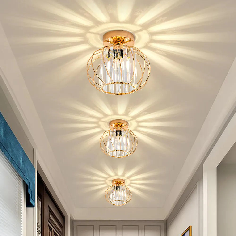 Vintage-inspireret Elegant Loftlampe til Gang og Entré Loftlamper Tech Butik