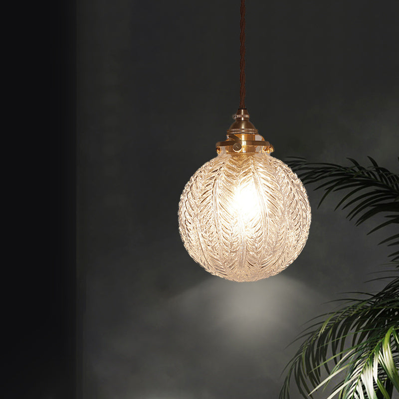 Vintage-inspireret Glas Pendel Lampe til Ambient Belysning Hængelamper Tech Butik