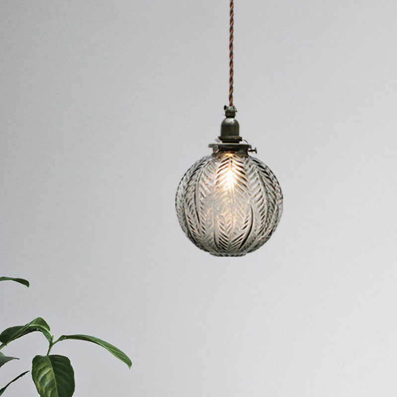 Vintage-inspireret Glas Pendel Lampe til Ambient Belysning Hængelamper Tech Butik