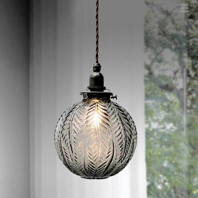 Vintage-inspireret Glas Pendel Lampe til Ambient Belysning Hængelamper Tech Butik