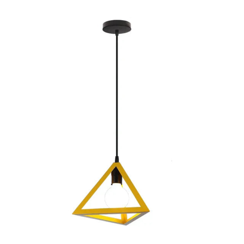 Vintage Loftlampe til Klassiske Interiører Hængelamper Tech Butik Gul