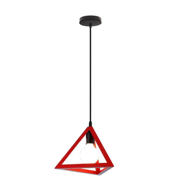 Vintage Loftlampe til Klassiske Interiører Hængelamper Tech Butik Rød